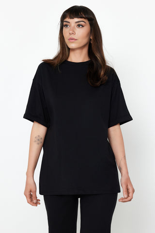 Majice TWOSS24AU00059 - crna