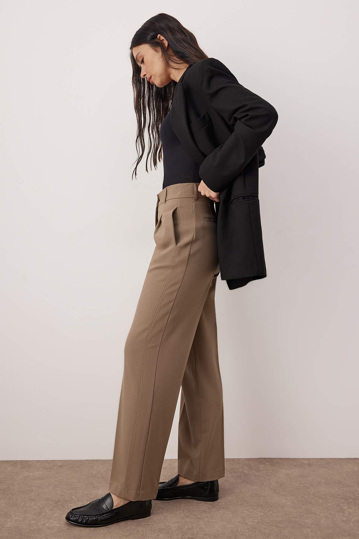 Pantalone TWOAW25PL00105 - bež [djesi-src-aeeedc7ad619e8d347a247b2c087f6a8fa09ad08a6482cf54b693c2975a282d0]
