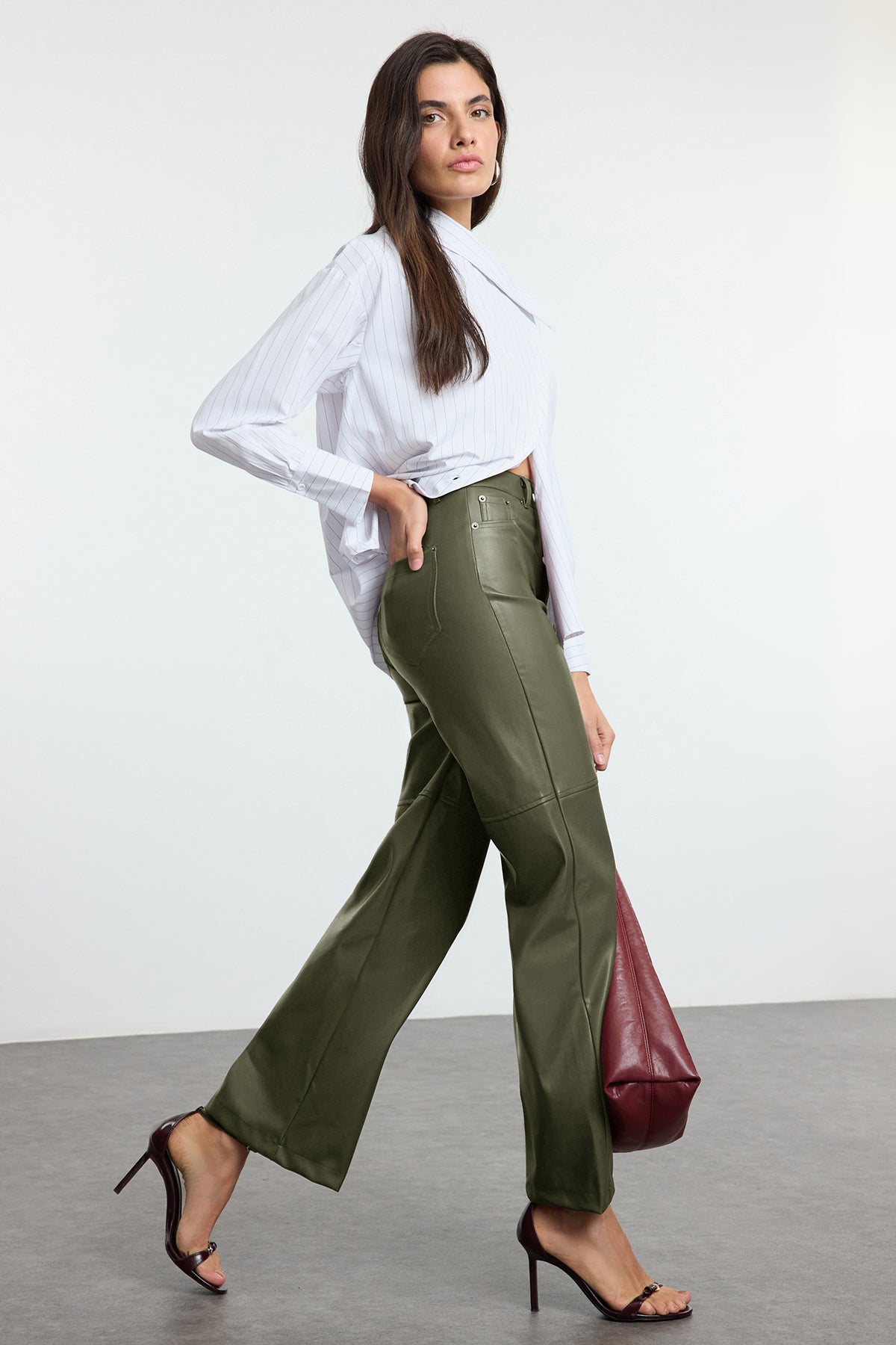 Pantalone TWOAW25PL00068 - khaki [djesi-src-161bb551bb952e01252aa163e9e86e61d222136f31f2e1c8228e5afaee62e6f5]
