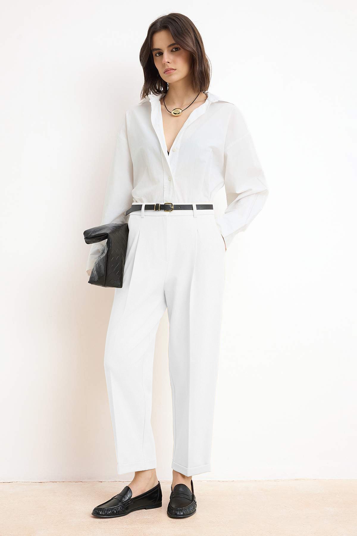 Pantalone TWOSS26PL00058 - bijela [djesi-src-66c534cfaa6e019fe3ec3deb880b20331426232b970cbe131d771cd597c1a933]