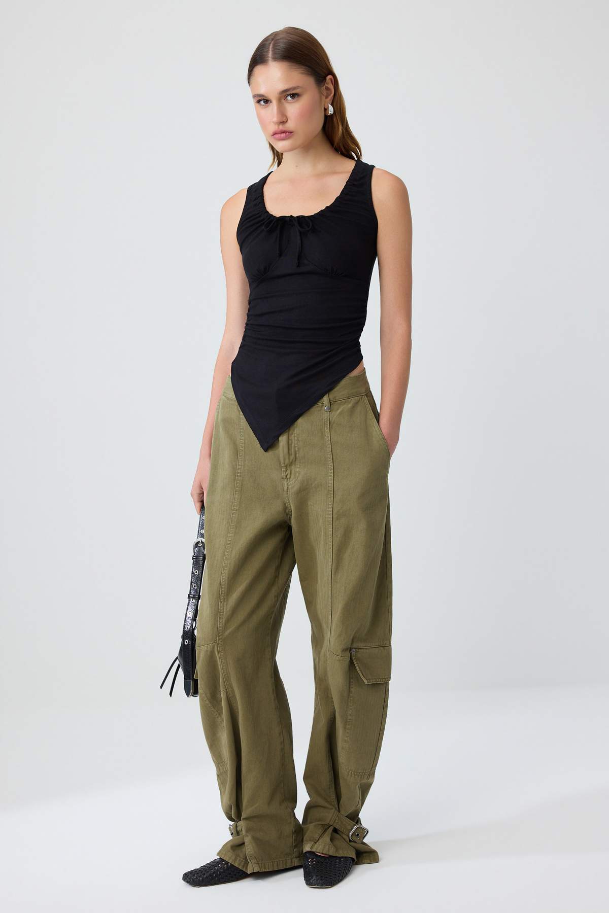 Bluze TWOSS26BZ01002 - crna