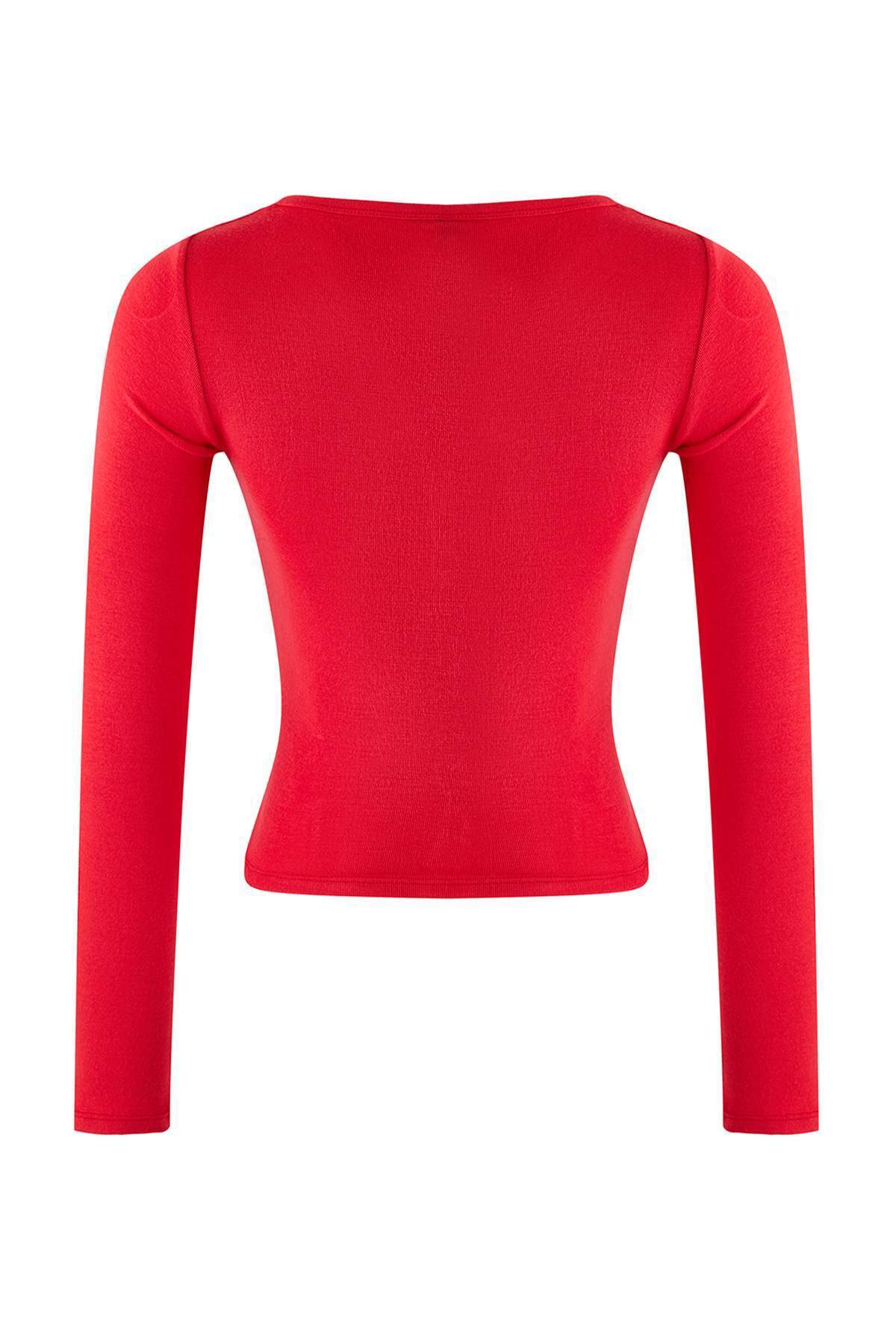 Bluze TWOAW26BZ00193 - crvena