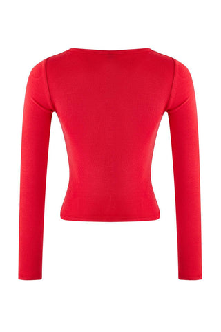Bluze TWOAW26BZ00193 - crvena