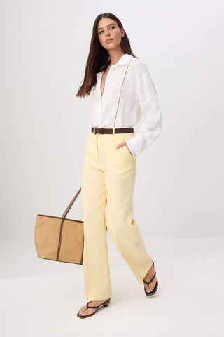 Pantalone TWOSS26PL00142 - žuta [djesi-src-c5a6a4d22e390508220f0dba71965b91fcac4923b32eb304b4e1f779be4cdcfd]