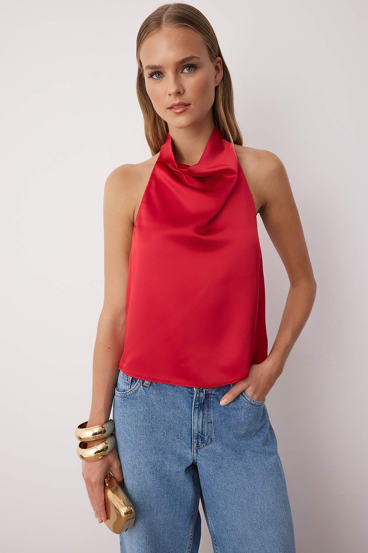 Bluze TPRAW26BZ00003 - crvena