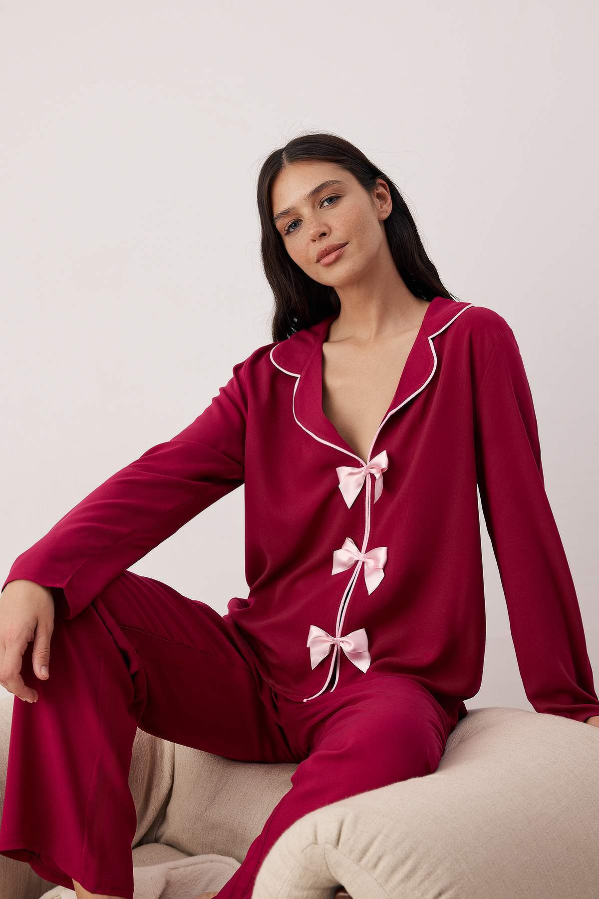 Kosulje THMAW25PT00032 - bordo