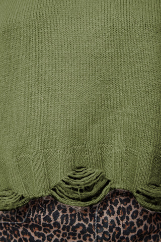 Džemper TWOAW24KZ00319 - khaki