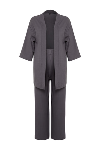 Pantalone TWOSS24AU00091 - siva