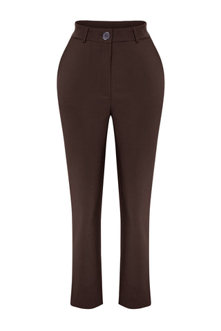 Pantalone TWOSS19ST0038 - braon [djesi-src-e66415612f6114f8485926e549008310bd4a6734f6871dfe76bfc88d41da4392]