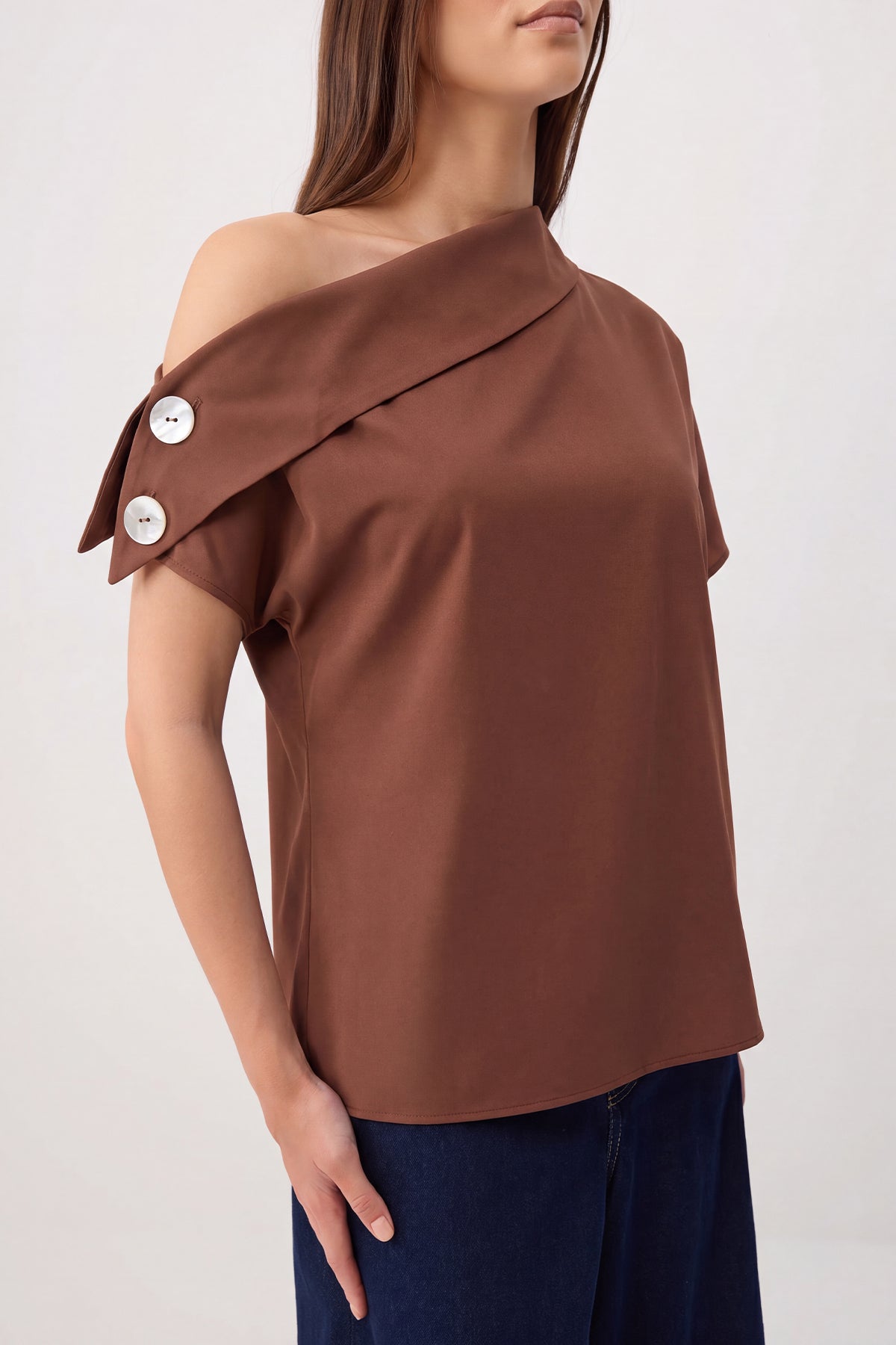 Bluze TWOSS26BZ00842 - braon
