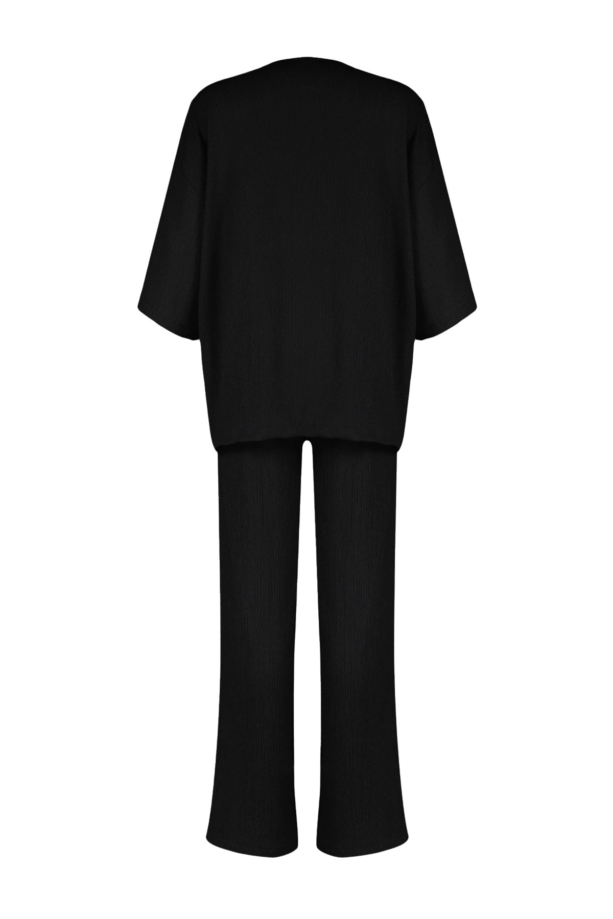 Pantalone TWOSS24AU00091 - crna