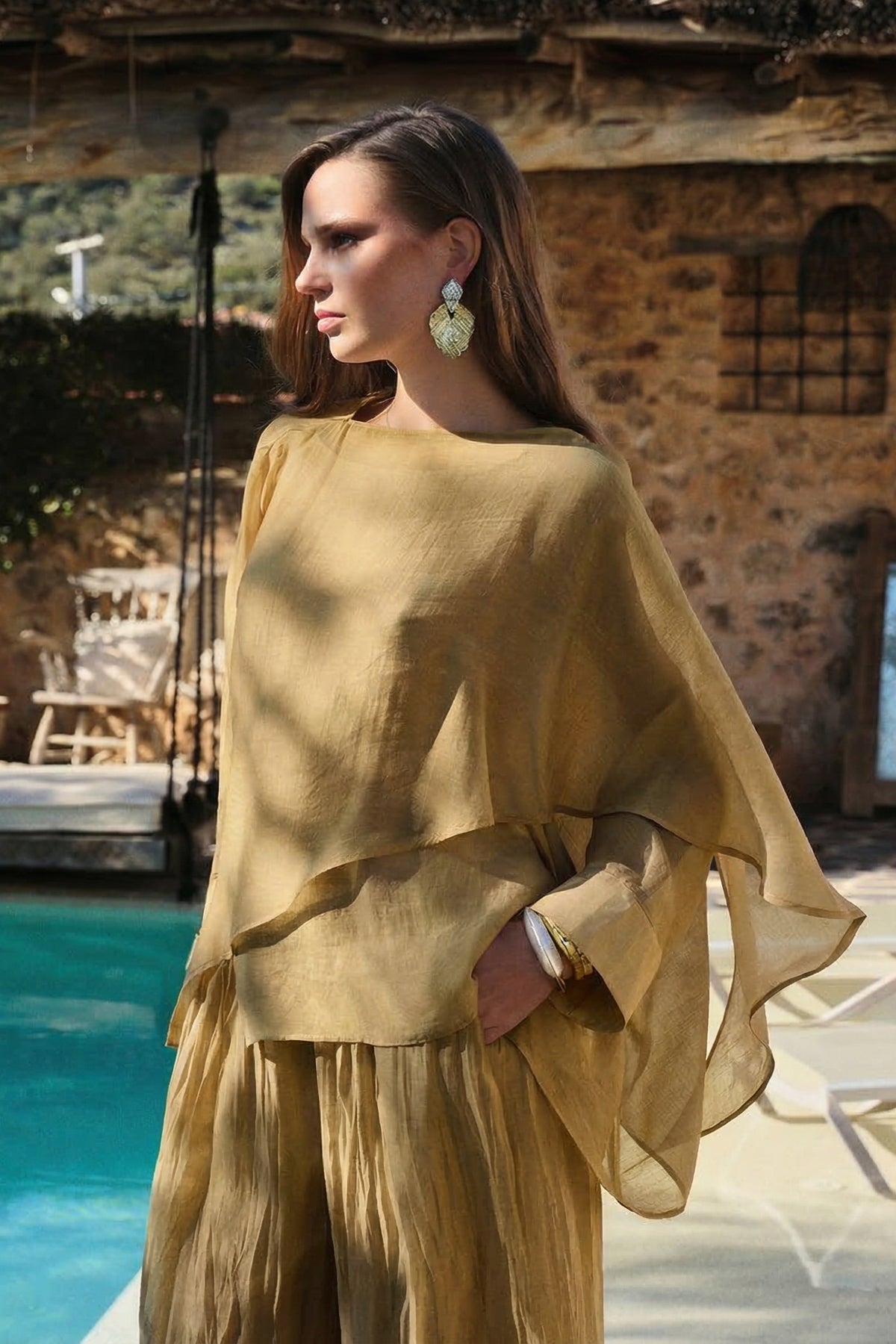 Bluze TWOSS26BZ00653 - zelena