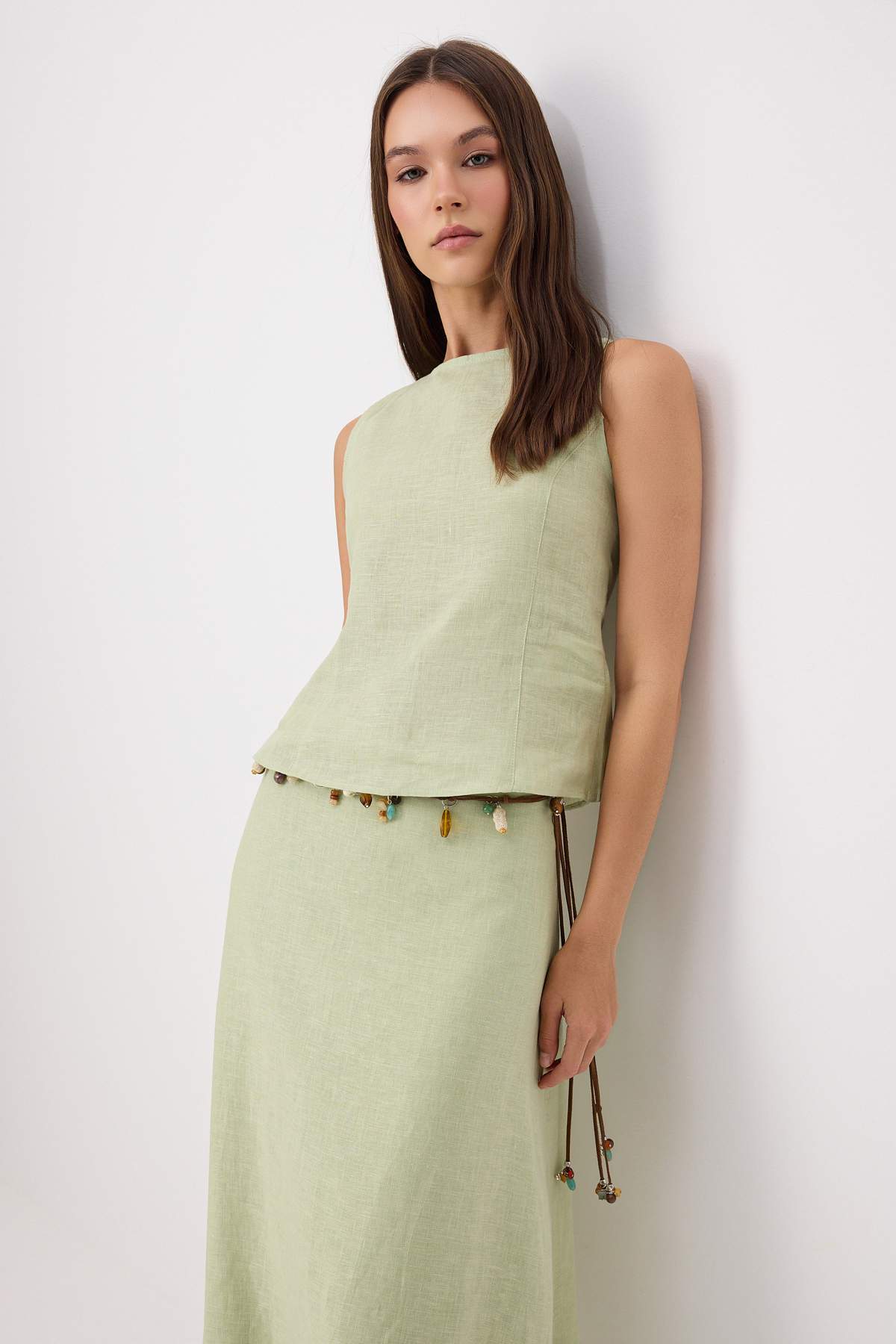 Bluze TWOSS26AU00135 - zelena