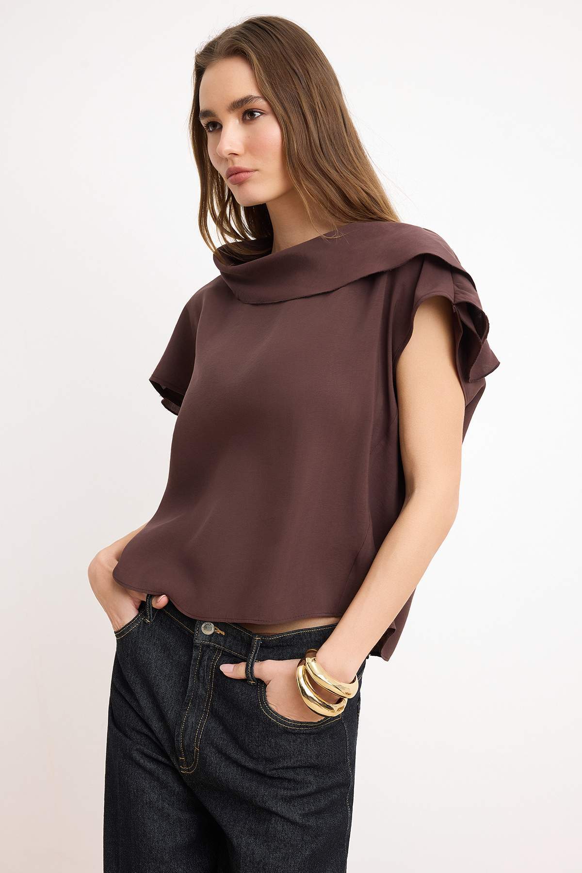 Bluze TWOSS26BZ00326 - braon