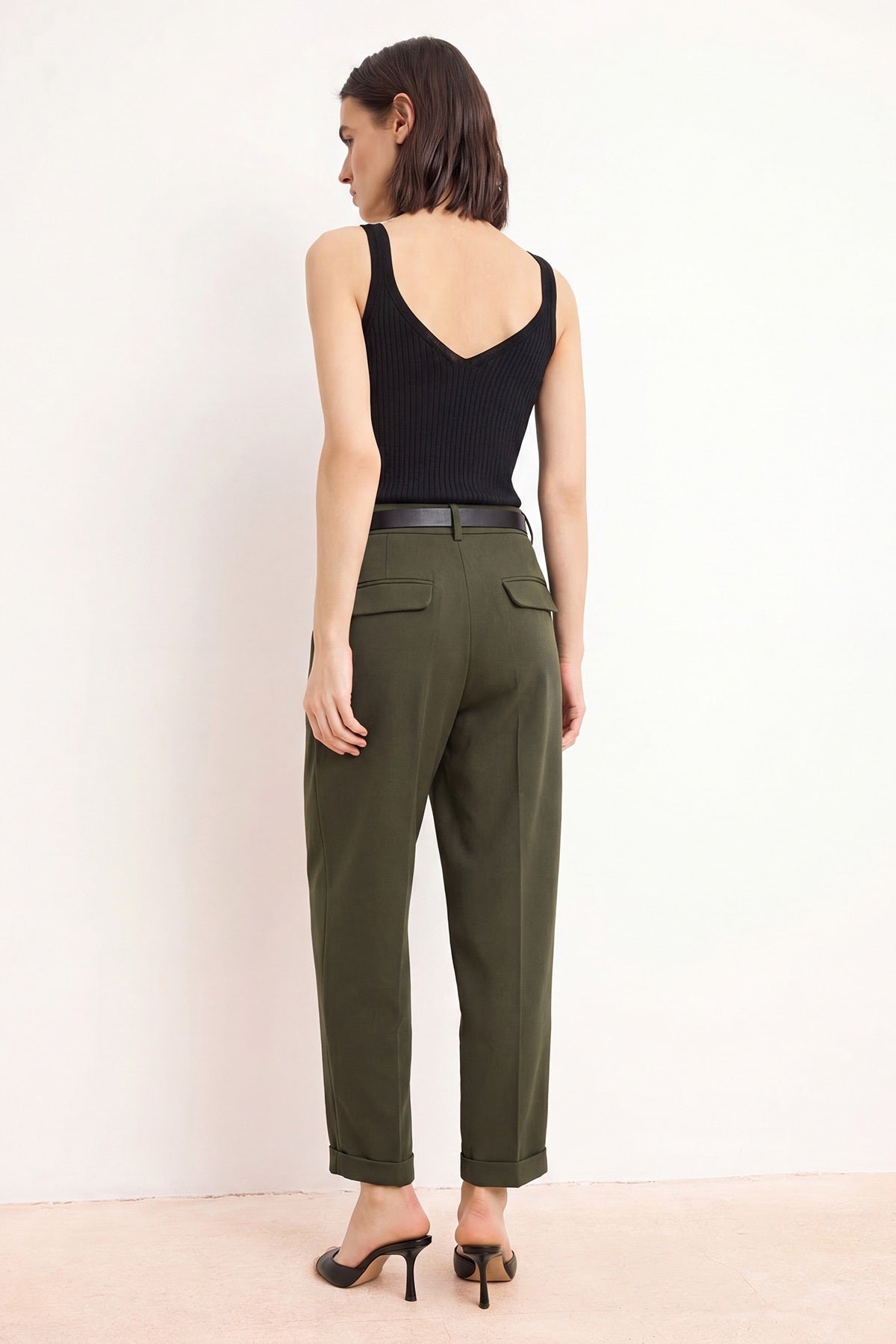 Pantalone TWOSS26PL00058 - khaki [djesi-src-45147f03f04972680c28018aa16c6201d0a572a3bac0babc59dba9c31f466b84]