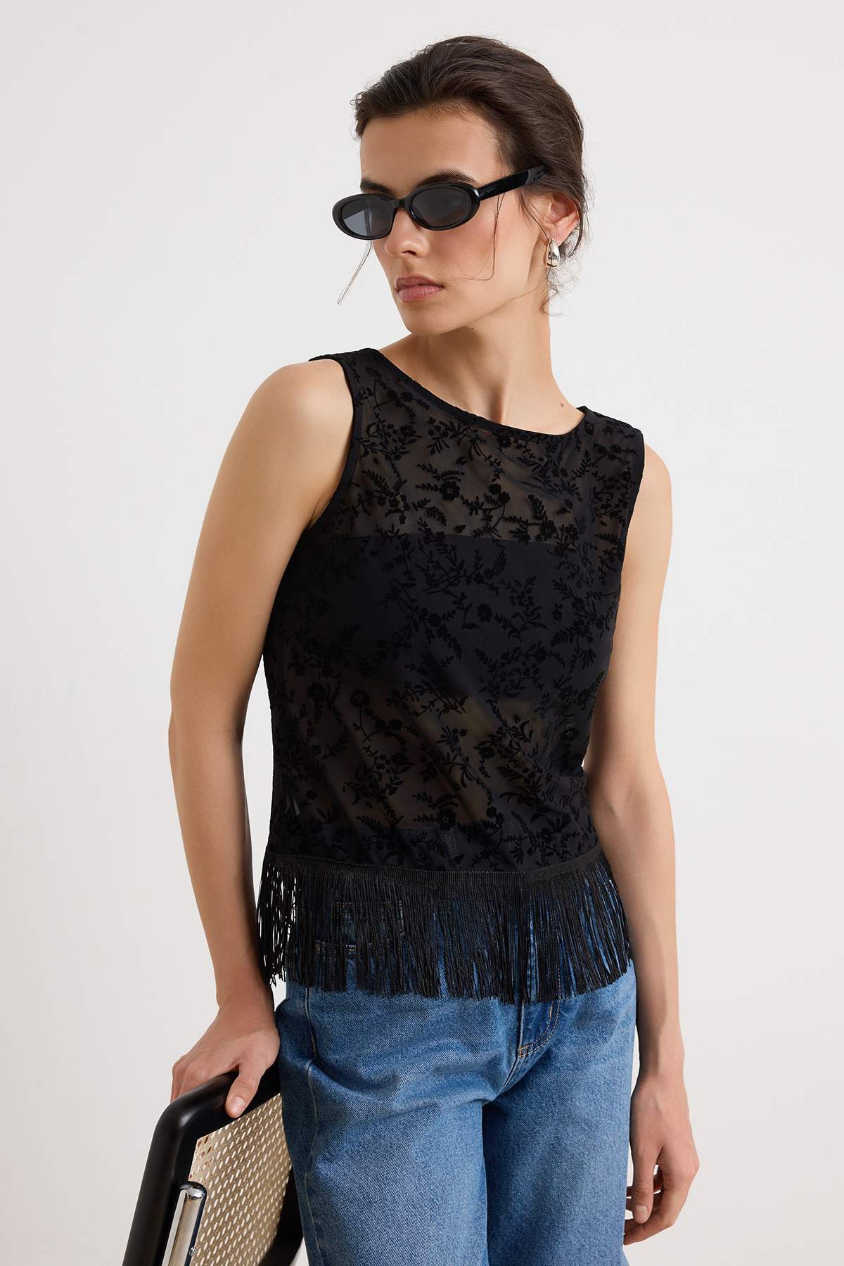 Bluze TWOSS26BZ00922 - crna