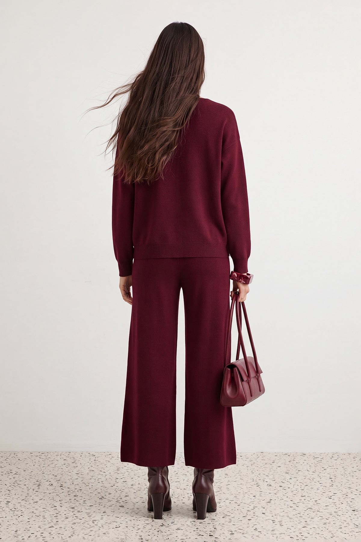 Pantalone TWOAW26AU00043 - bordo