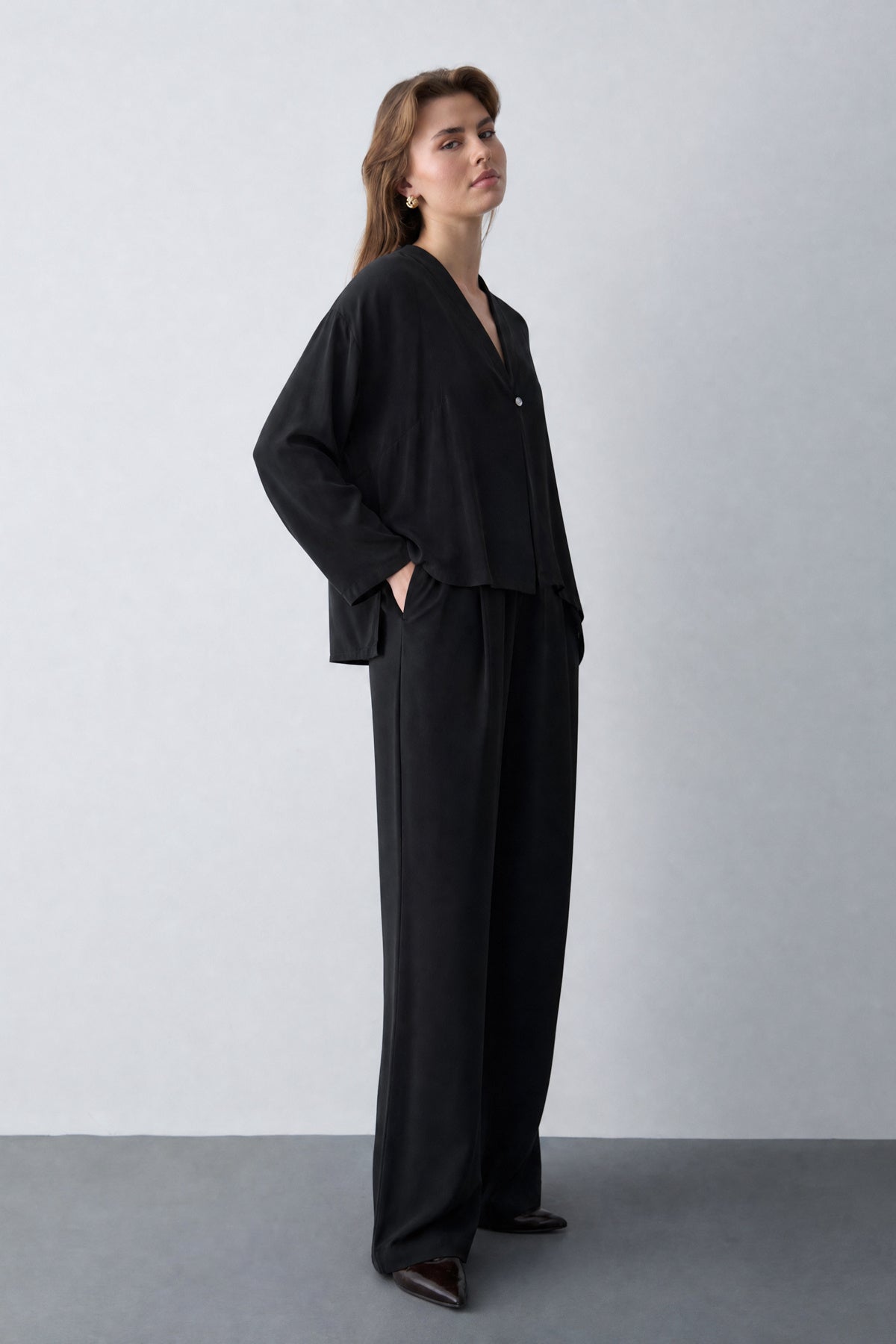 Bluze TWOSS26AU00178 - crna