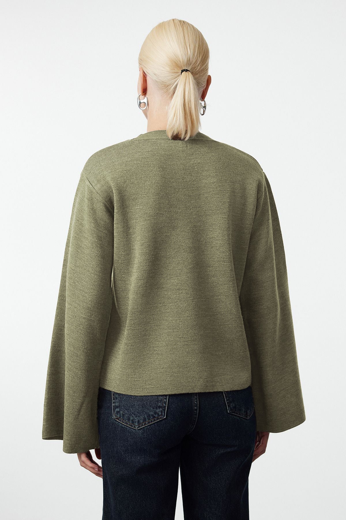 Džemper TWOAW25KZ00313 - khaki