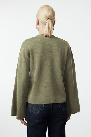 Džemper TWOAW25KZ00313 - khaki