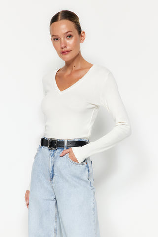 Bluze TWOAW24BZ00050 - ekru
