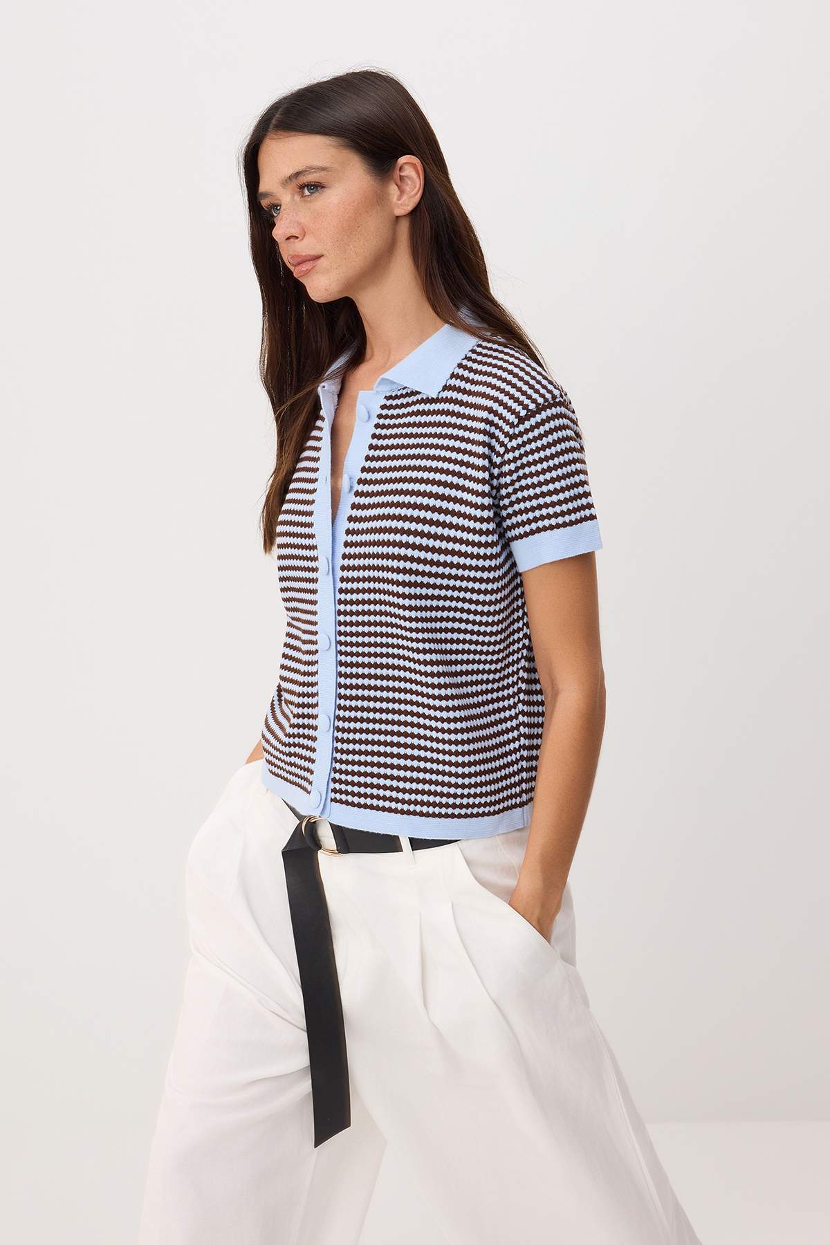 Bluze TWOSS25BZ00183 - braon