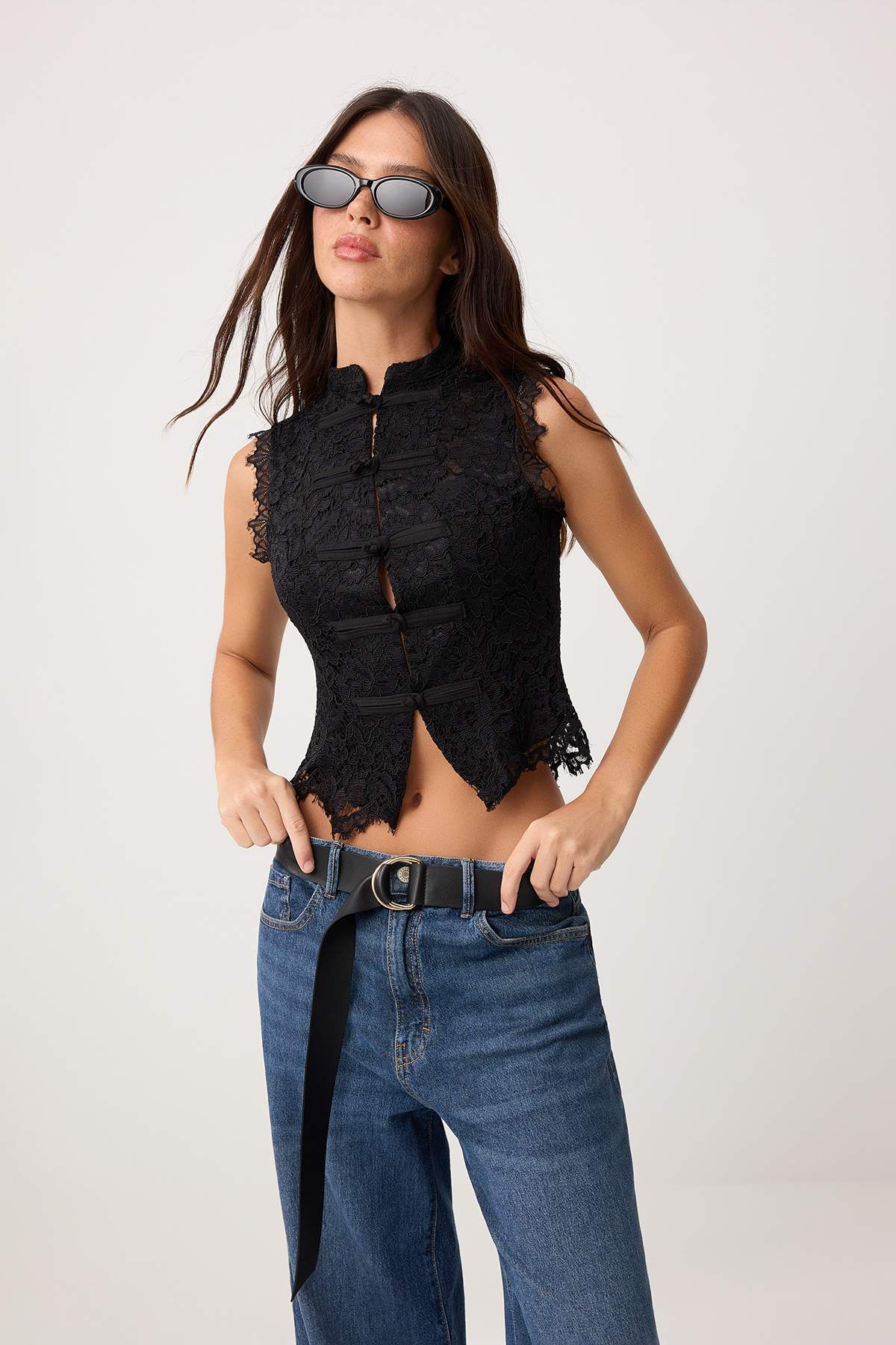 Bluze TWOSS26BZ00778 - crna