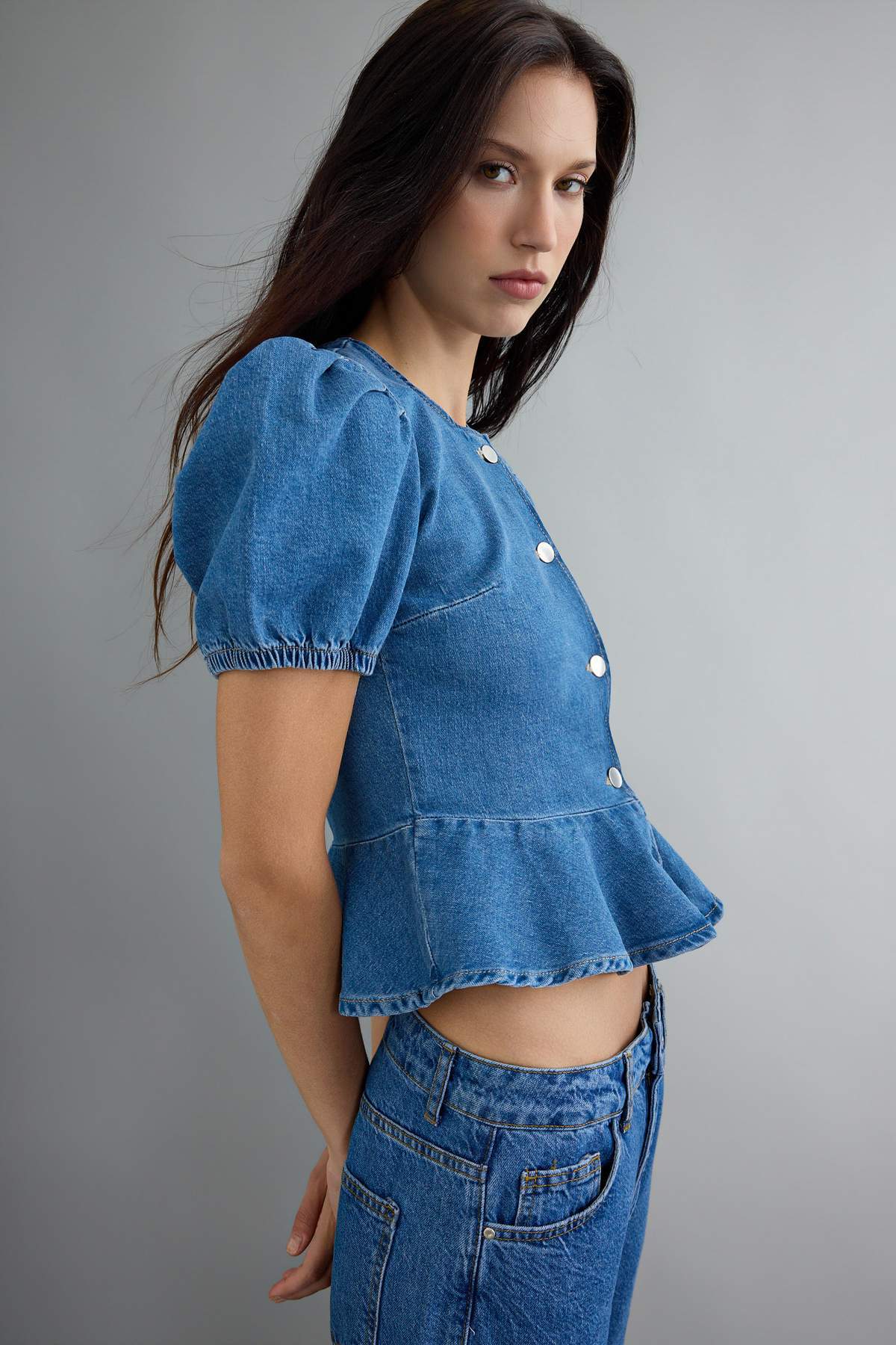 Bluze TWOAW27BZ00037 - plava
