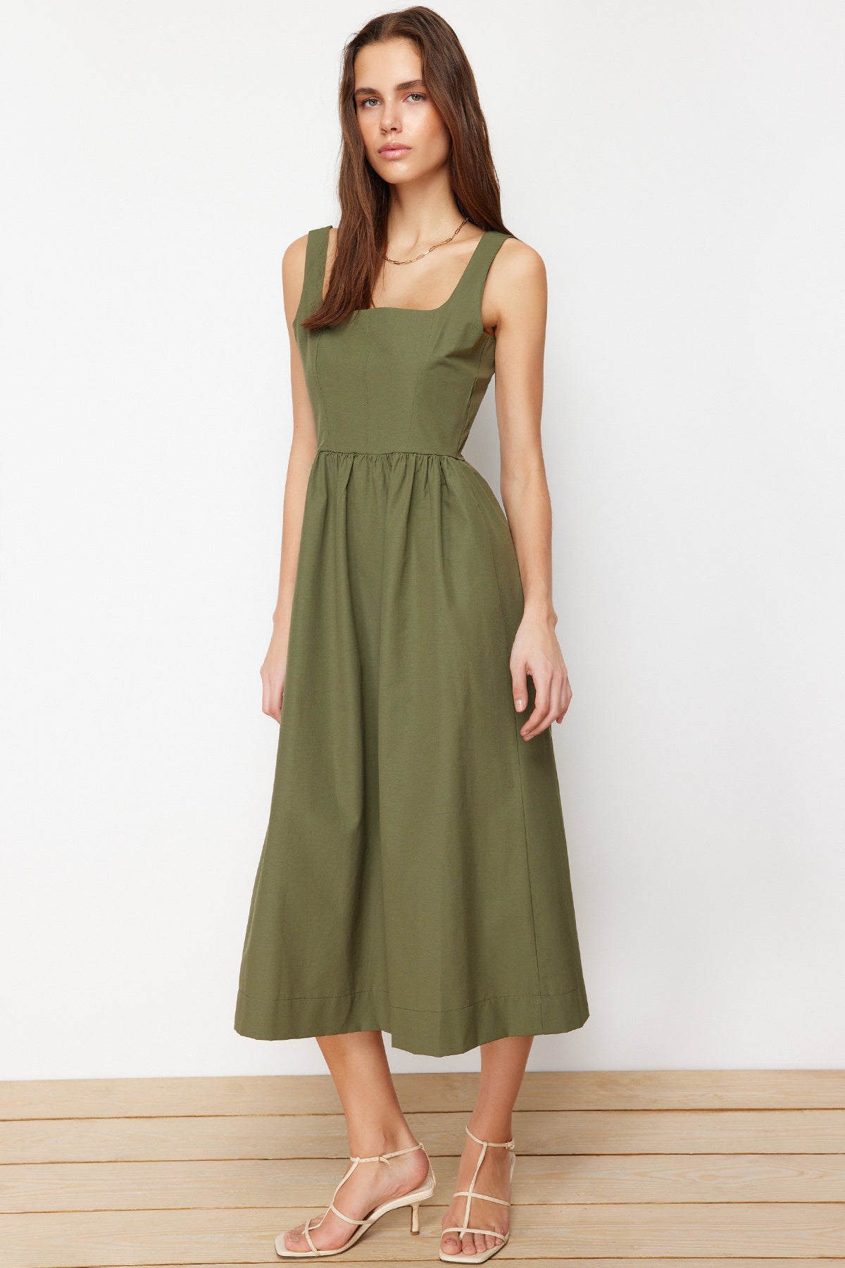 Haljine TWOSS24EL00038 - khaki