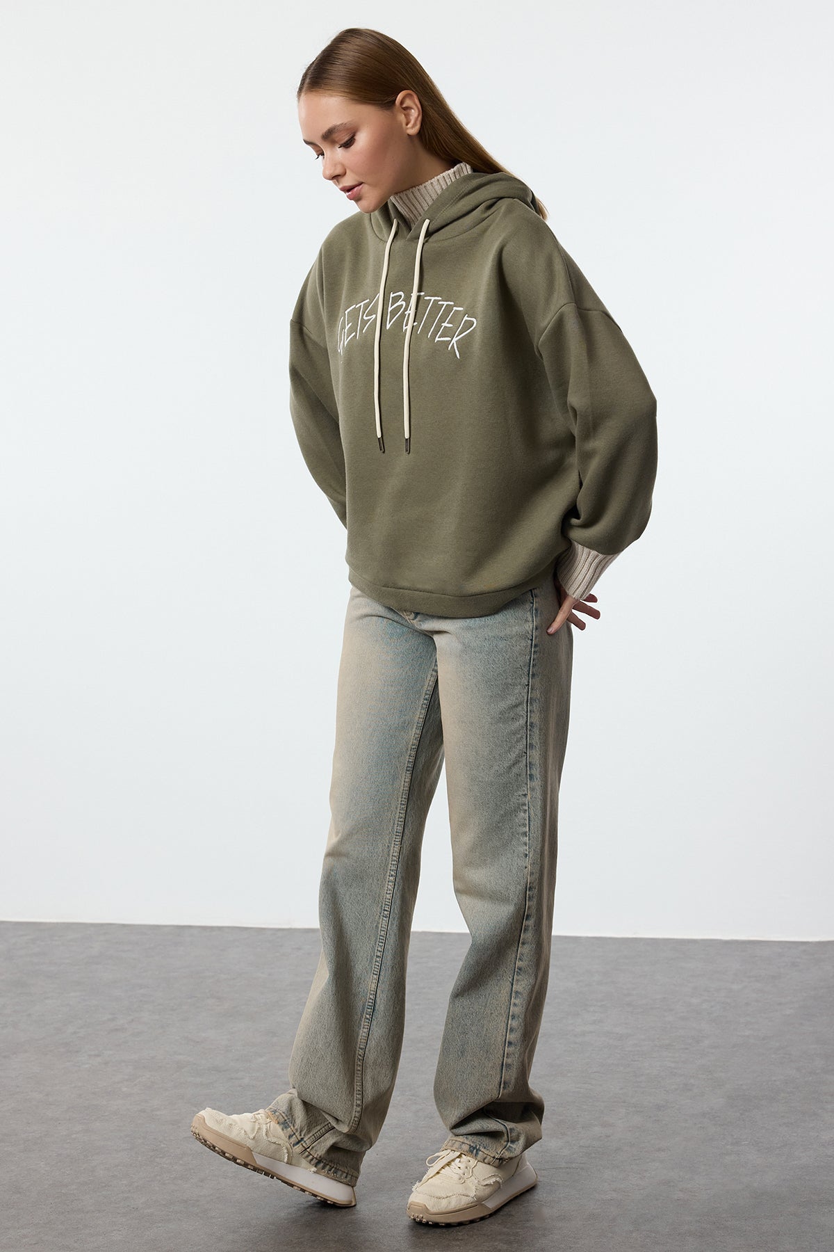 Džemper TWOAW22SW1806 - khaki [djesi-src-eee735f381f91f7f3d8e6a90fa49ed0511a878114c274e15434d091013971aa5]