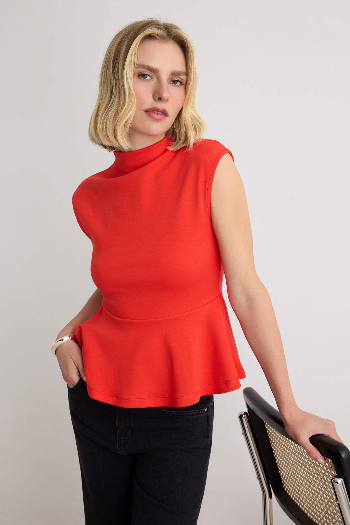 Bluze TWOAW27BZ00100 - crvena