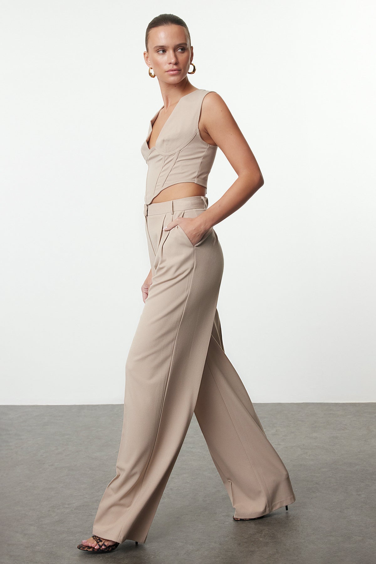 Pantalone TPRAW23PL00016 - kamen [djesi-src-dfeee562e06fe3f99a5cc38cf16a1debca8d4c1bc48854382bdd10e2ec39b611]