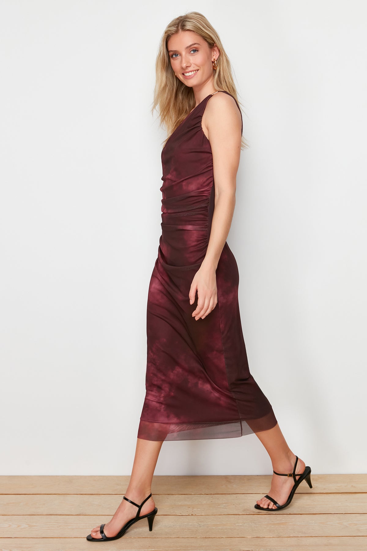 Haljine TWOSS24EL00174 - bordo