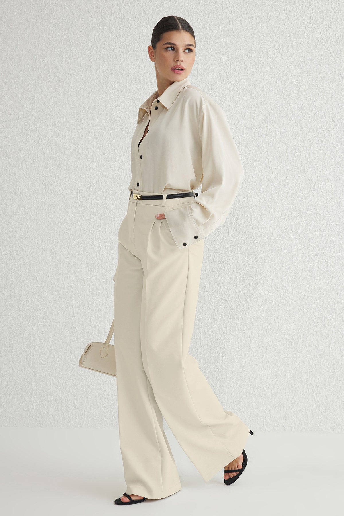 Pantalone TWOAW25PL00109 - kamen [djesi-src-a3b2f0412fe47f00162e55bff366e7126f0dfa5f6e4cb5ffbe1f7dbc311021d4]