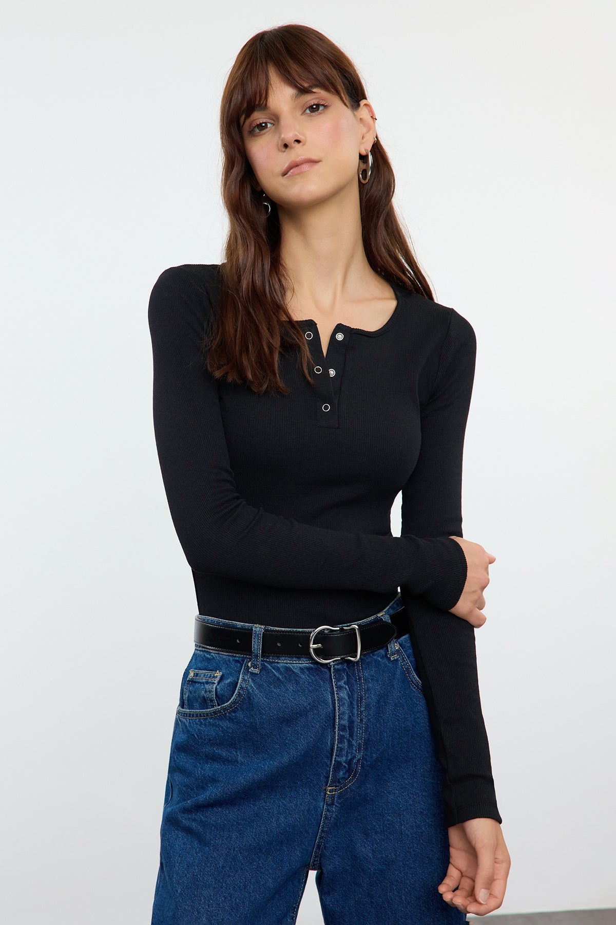 Bluze TWOAW25BZ00080 - crna