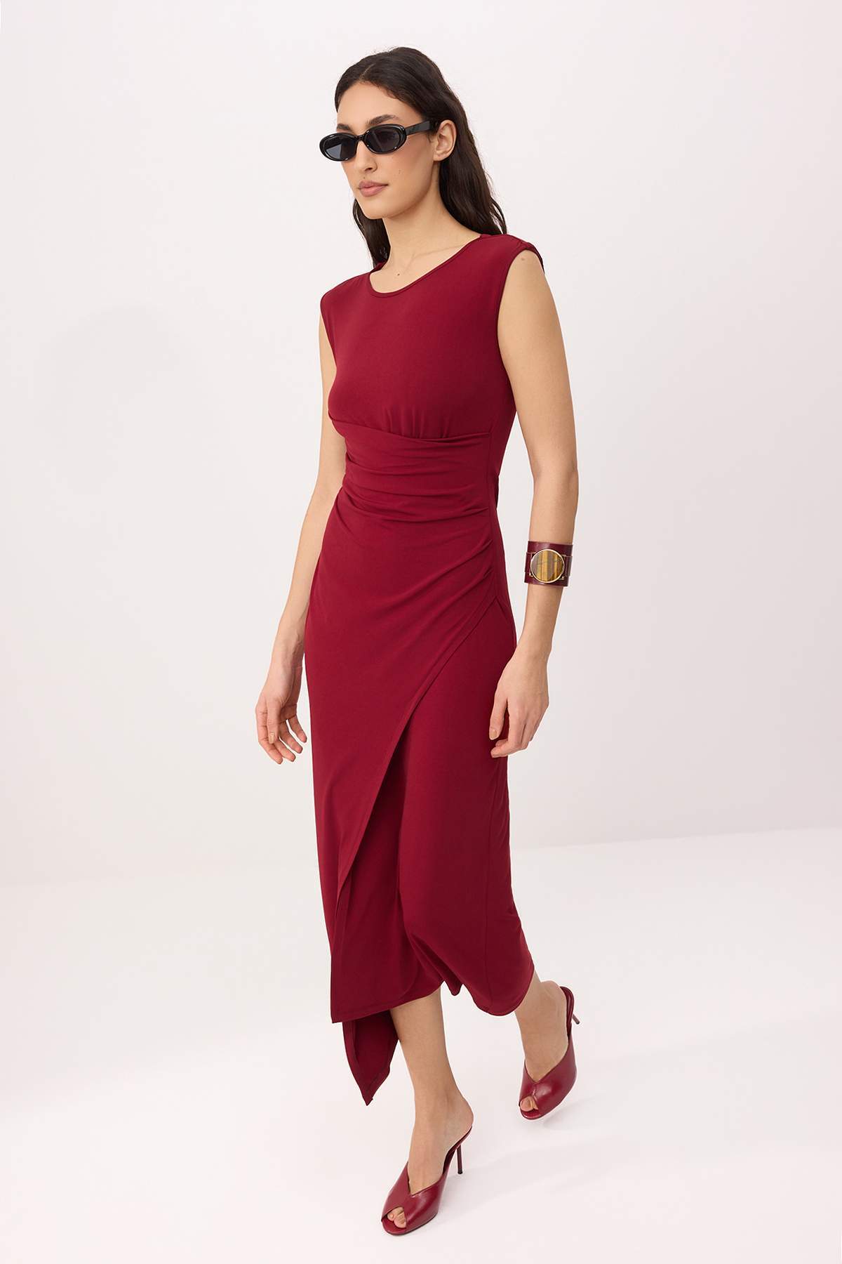 Haljine TWOSS26EL00011 - bordo