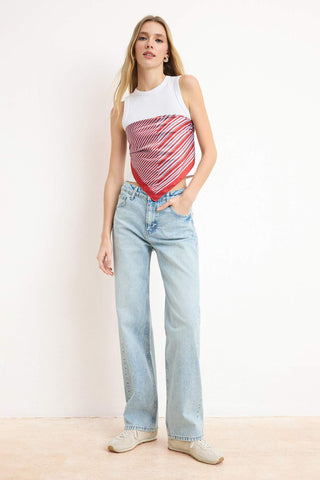Farmerke TWOSS26JE00177 - plava
