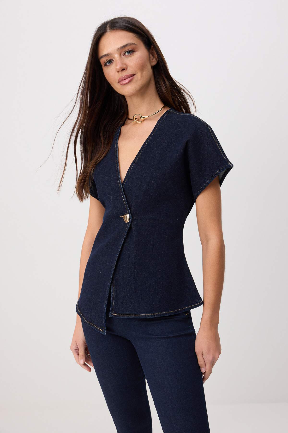 Bluze TWOSS26BZ00828 - plava