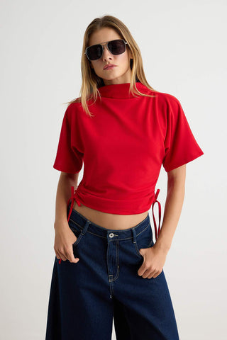Bluze TWOAW27BZ00290 - crvena