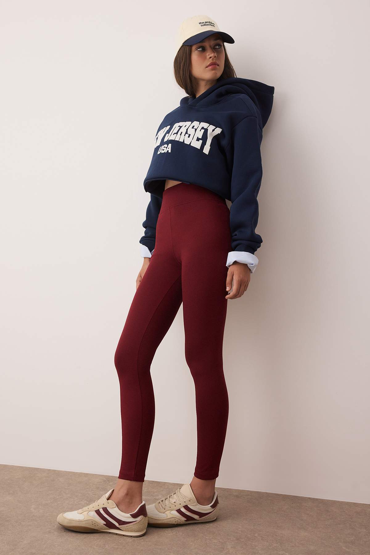 Helanke TWOAW20TA0047 - bordo [djesi-src-408382270c43c1afe267310c87eaa1e0ae60857babd2025200853119291aa30b]
