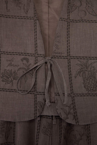 Pantalone TWOSS26AU00230 - braon