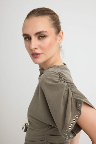 Bluze TWOAW27BZ00084 - khaki