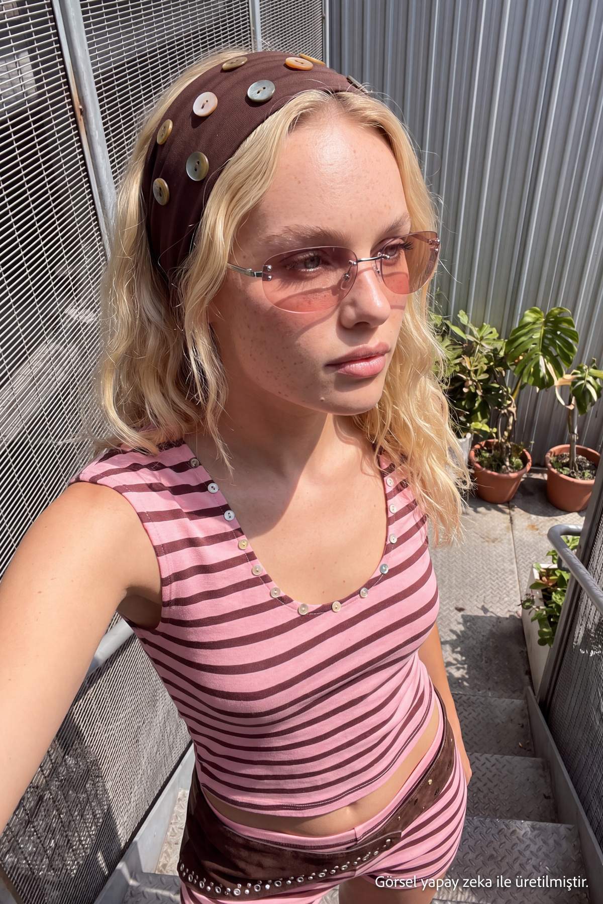 Sortsevi TWOSS26AU00278 - roze