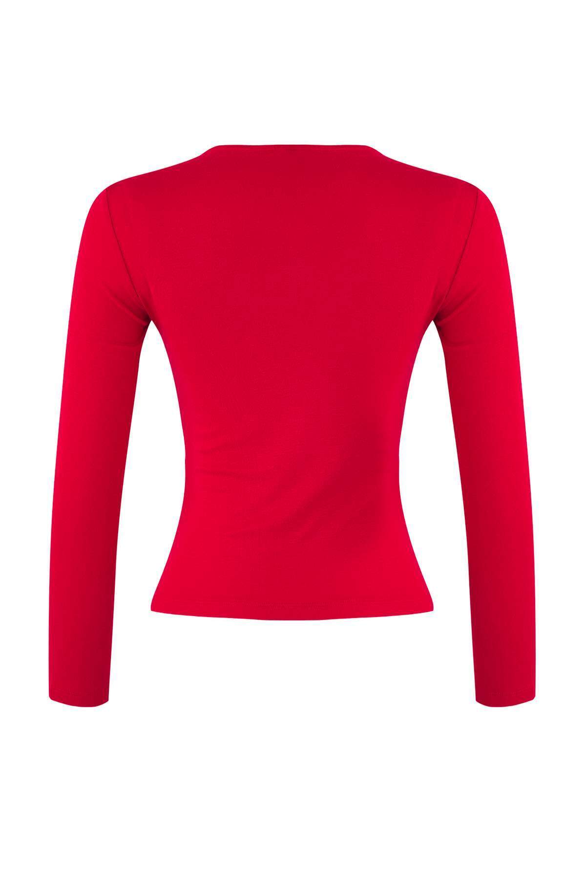 Bluze TWOAW26BZ00126 - crvena