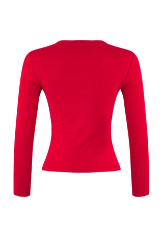 Bluze TWOAW26BZ00126 - crvena