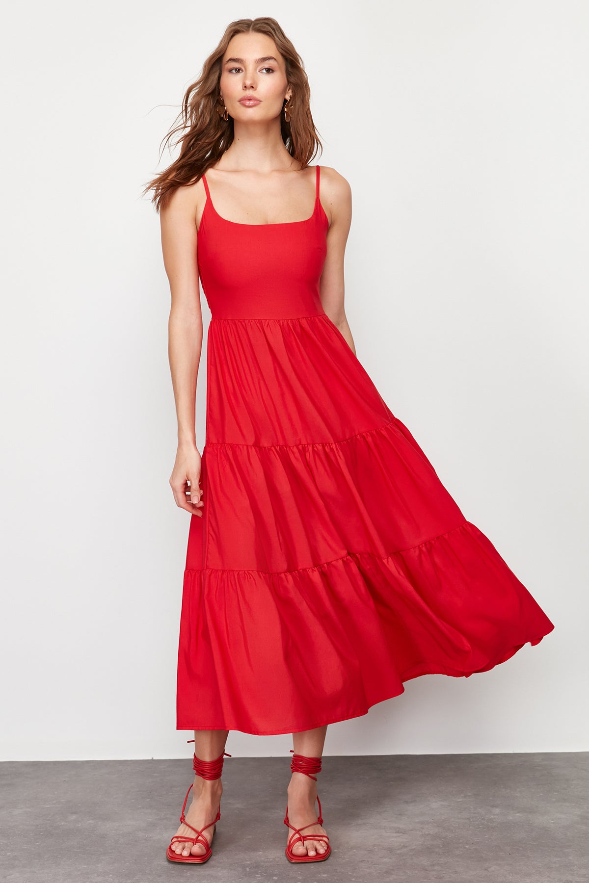 Haljine TWOSS24EL00386 - crvena