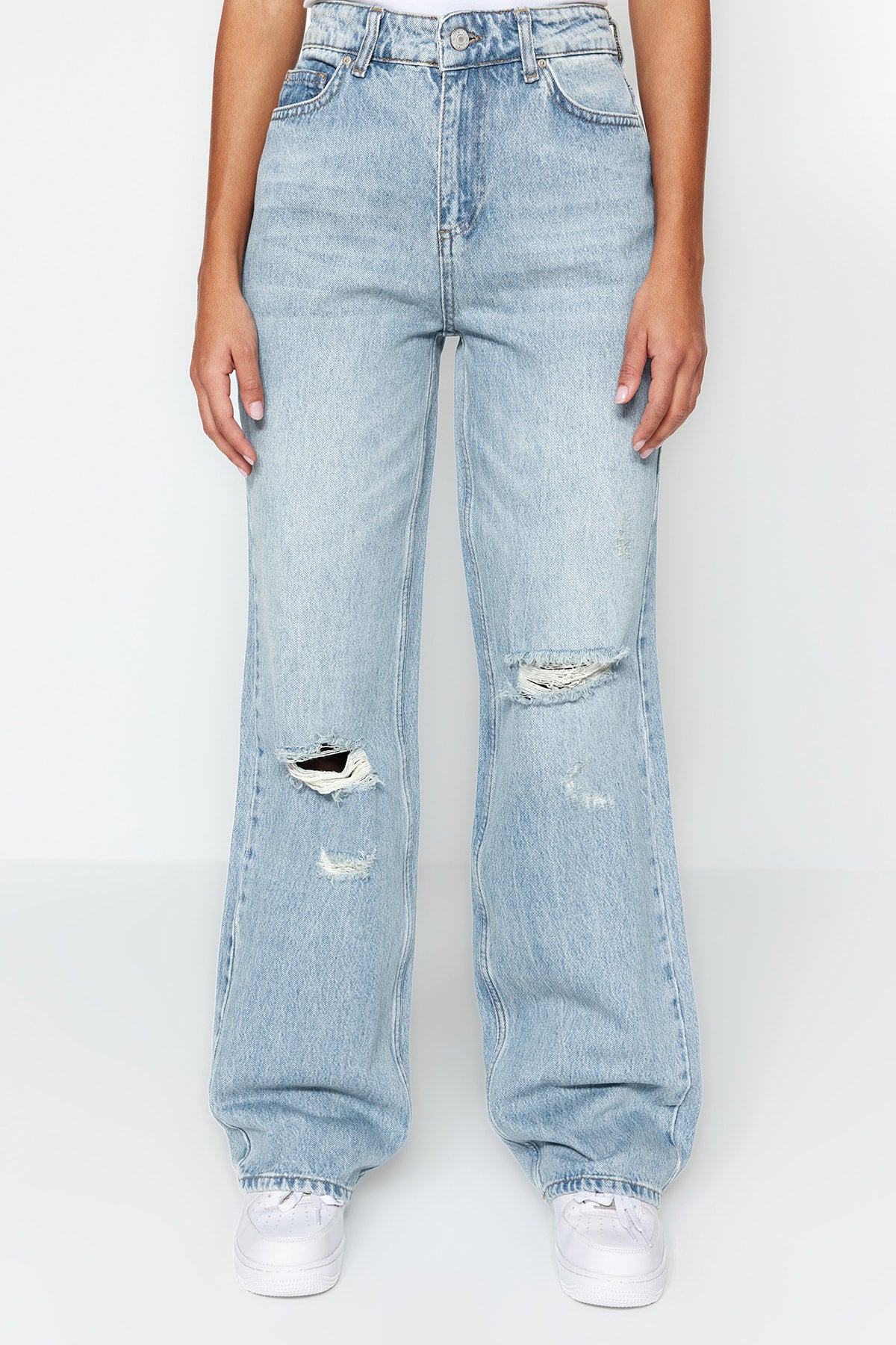 Farmerke TWOSS23JE00102 - plava