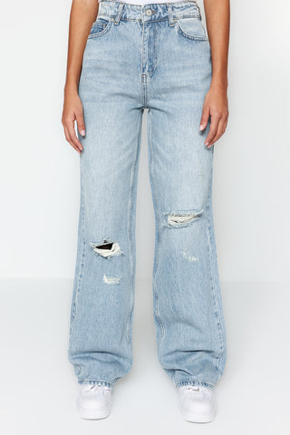 Farmerke TWOSS23JE00102 - plava