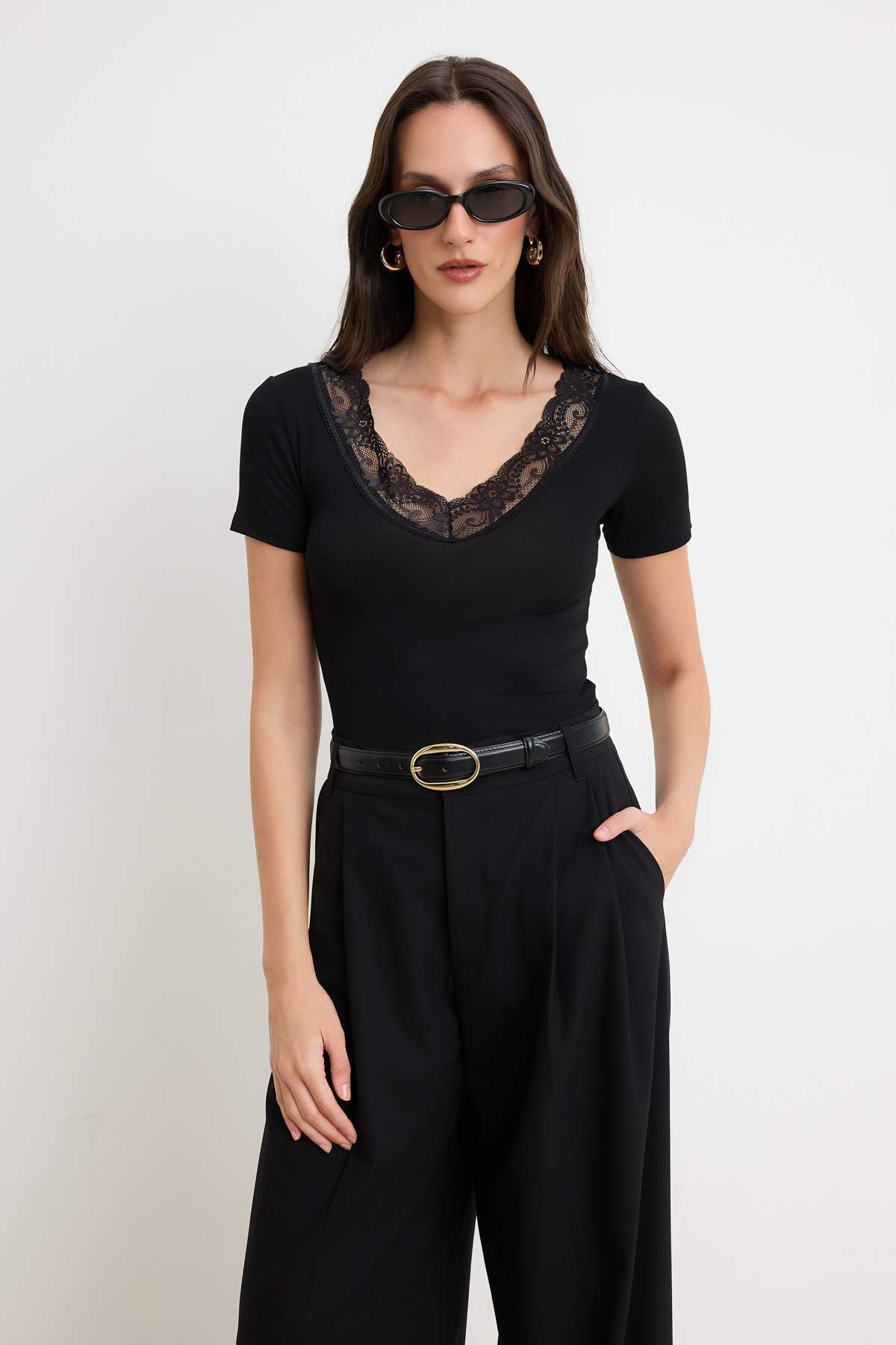 Bluze TWOSS26BZ00757 - crna