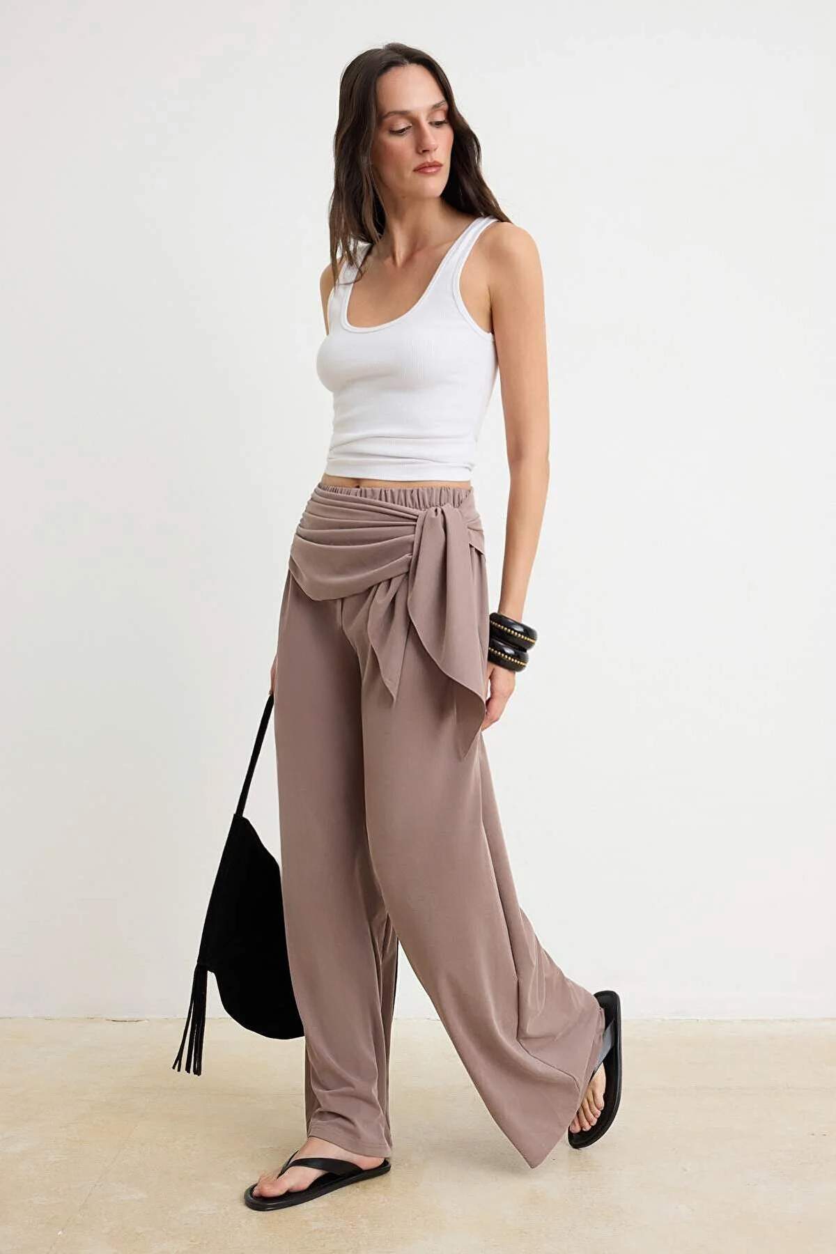 Pantalone TWOSS26PL00165 - vizon [djesi-src-4f482147816d5fc2c485c19a55400d90aea99347830c52e1ca7abeec4f240a90]